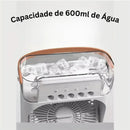 Mini ventilador e umidificador