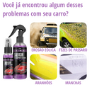 Spray de proteção veicular 3 em 1