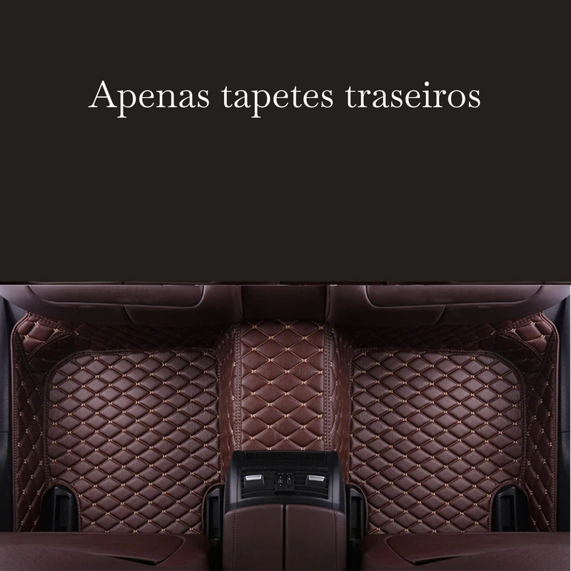 Kit de Tapetes Automotivos Personalizados de Luxo e Conforto