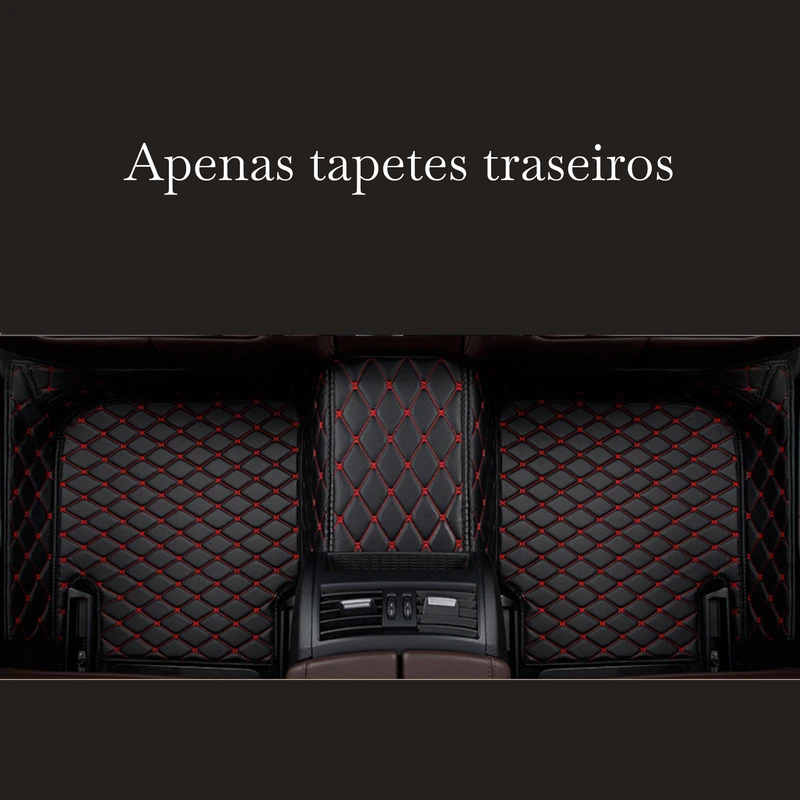 Kit de Tapetes Automotivos Personalizados de Luxo e Conforto