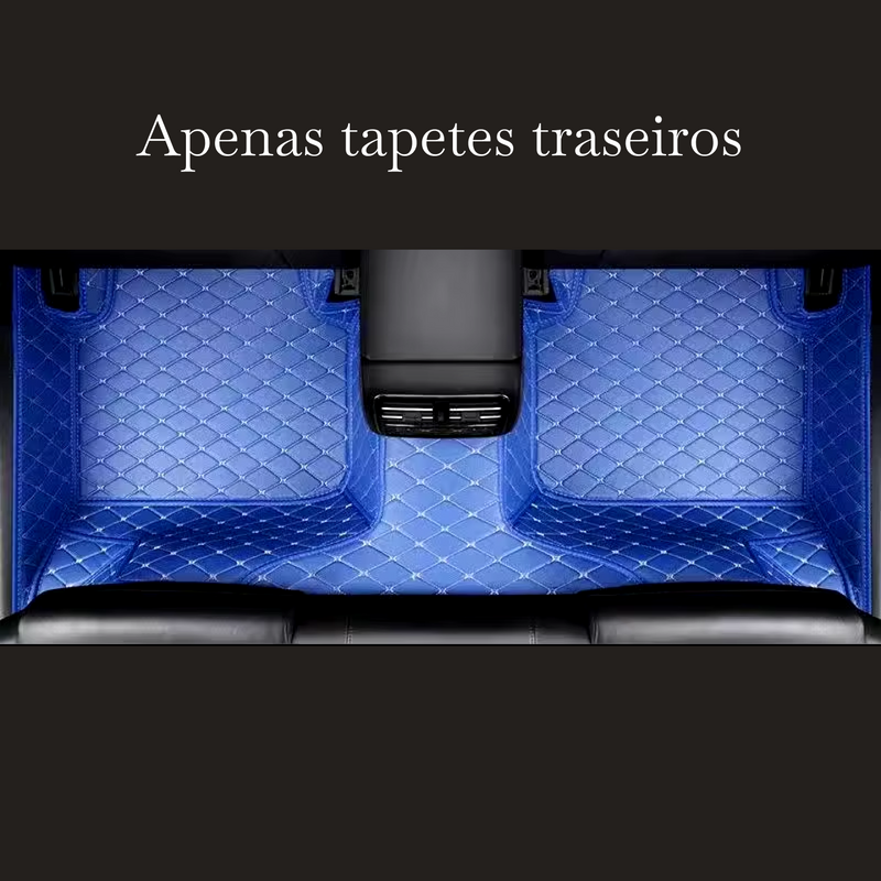 Kit de Tapetes Automotivos Personalizados de Luxo e Conforto
