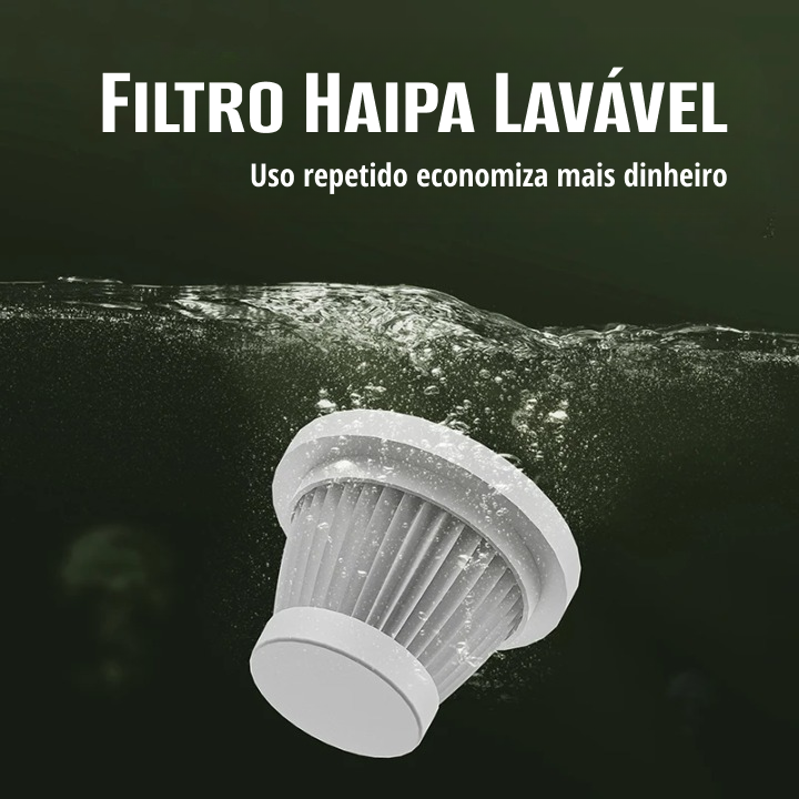 Aspirador de pó portátil