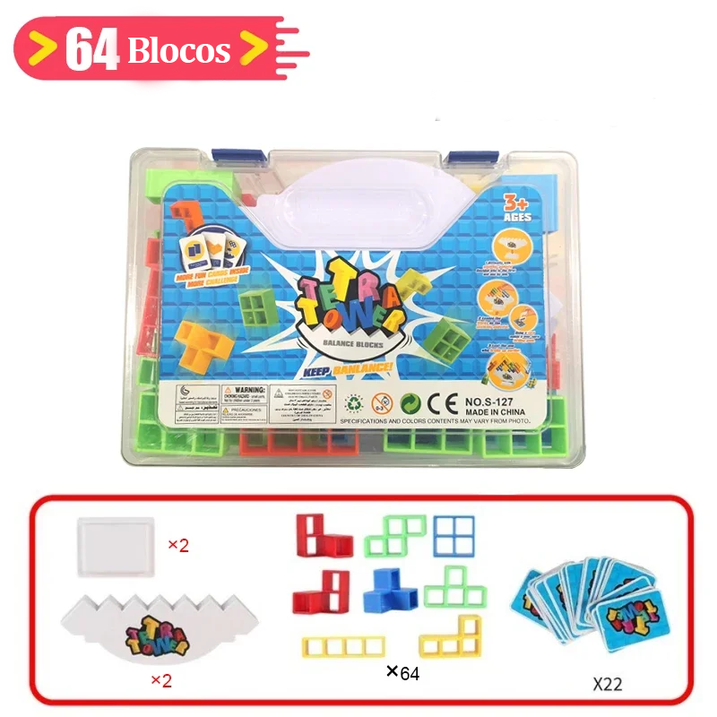 Jogo de Tetris em equipe para crianças e adultos