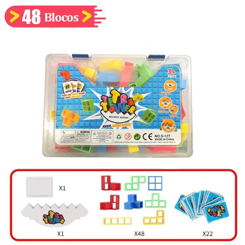 Jogo de Tetris em equipe para crianças e adultos